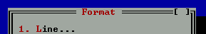 WP dialog box with open square brackets near right end of top border